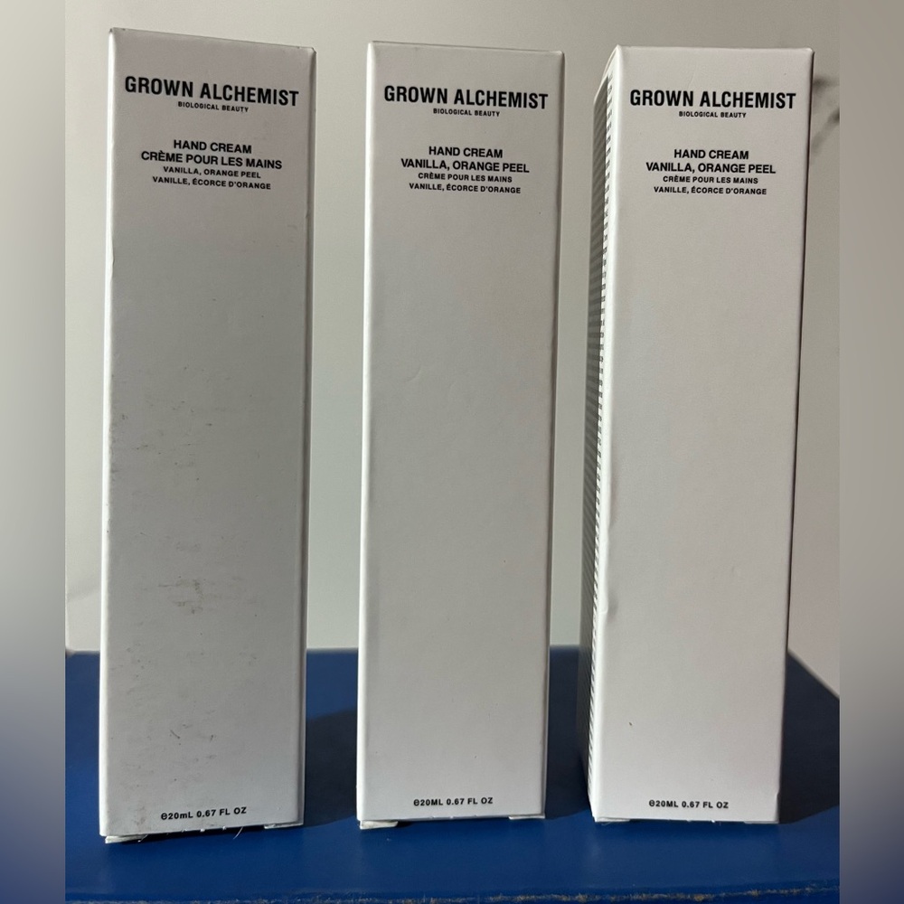 Grown Alchemist Hand Cream - Vanilla Orange Peel (brand new in box)$12 each
